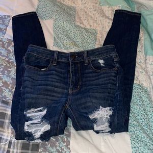 American eagle high rise jegging jeans.